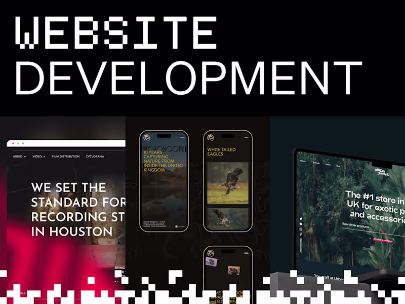 Cover image for Award winning & modern website development