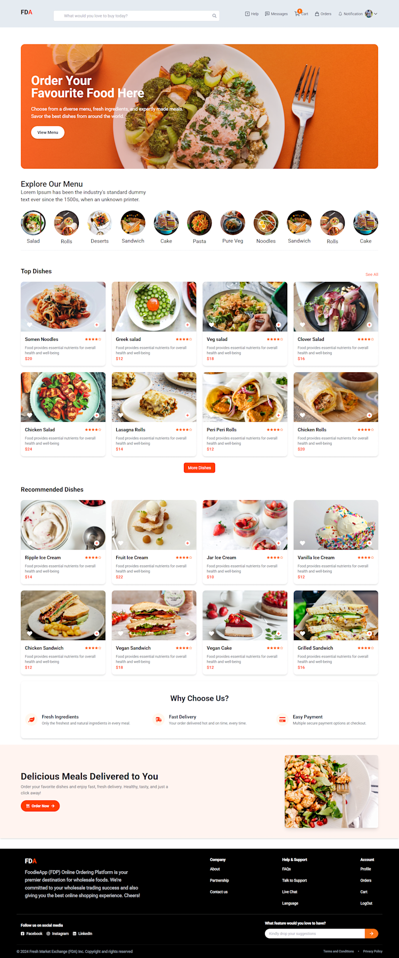 Cover image for Recipe E-commerce Web App Development