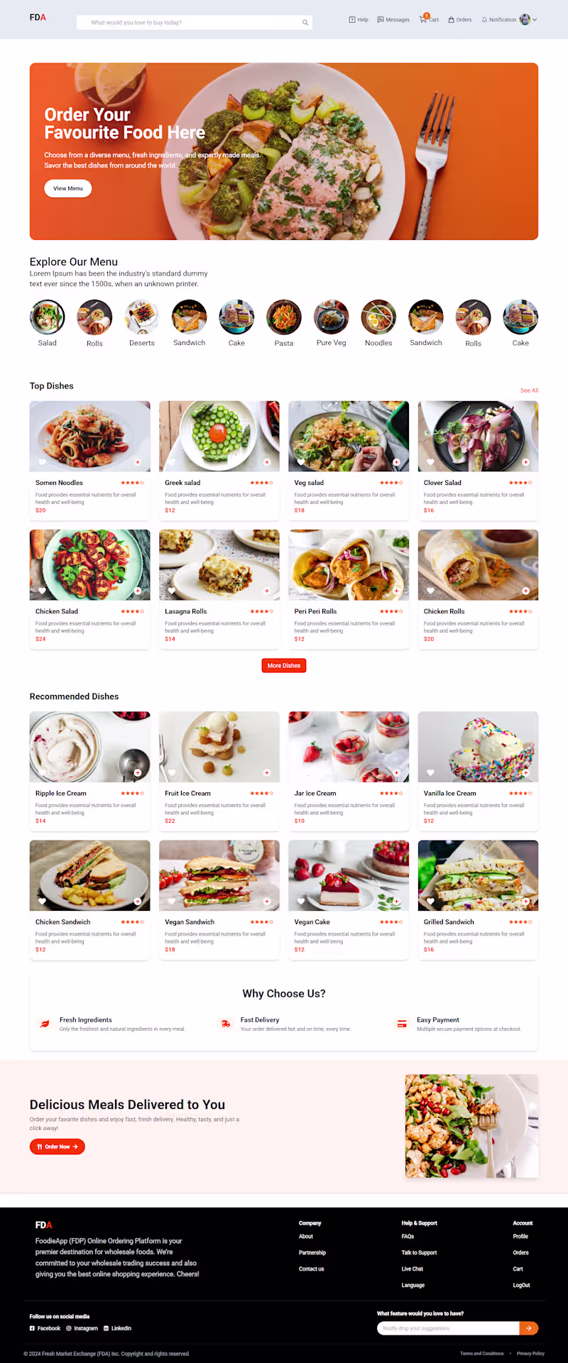 Cover image for Recipe E-commerce Web App Development