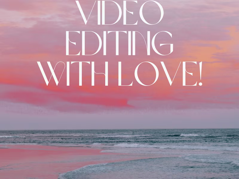 Cover image for  "Your Story, My Edit - Let's Make Magic"