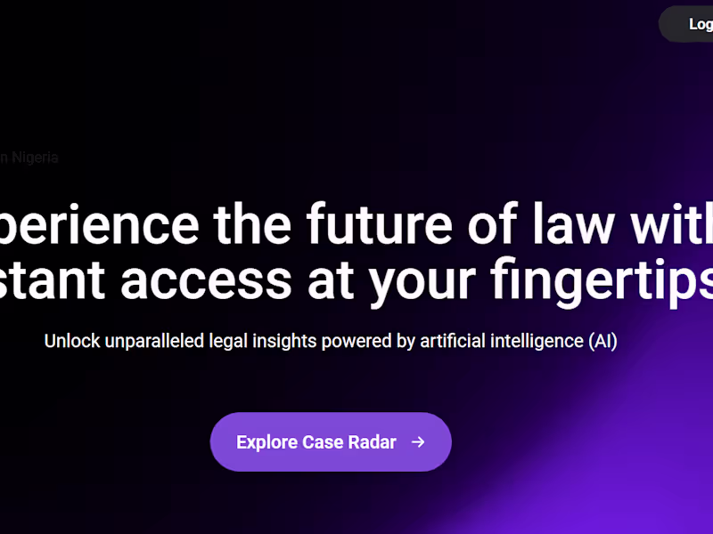 Cover image for Case Radar