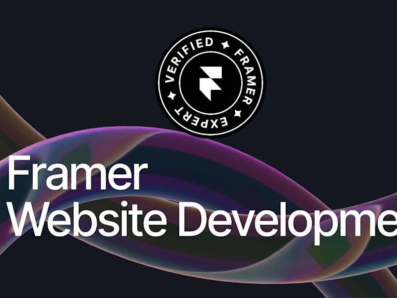 Cover image for Framer Website Development 🥇