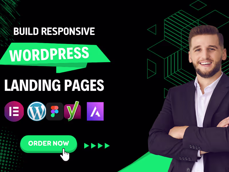 Cover image for Conversion-Focused 1–3 Page Website in Webflow or WordPress