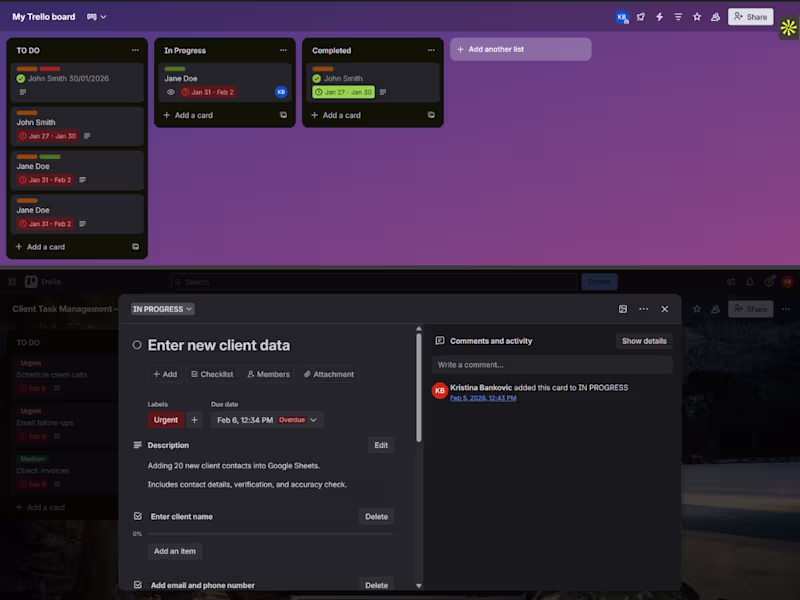Cover image for Task & Workflow Management Using