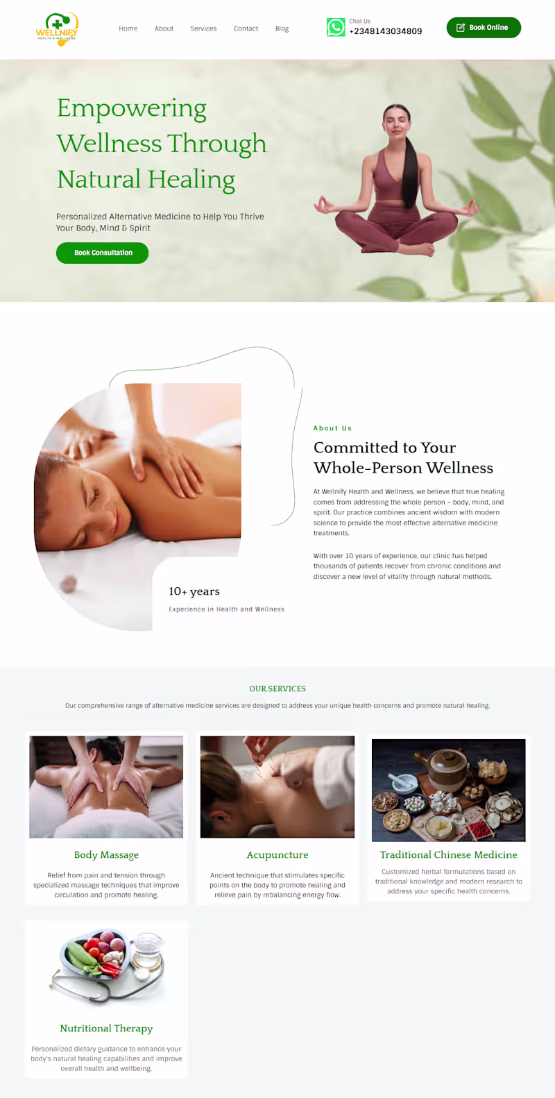Cover image for WordPress Website for Wellness Coach