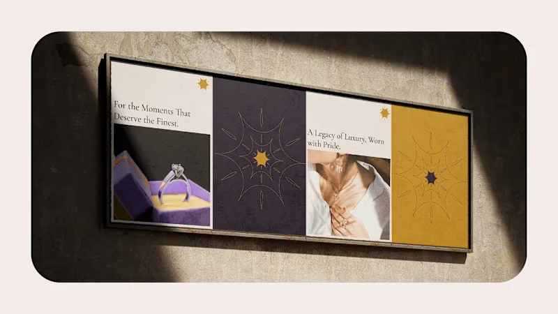 Cover image for Luxury Jewelry | Branding & Identity Design