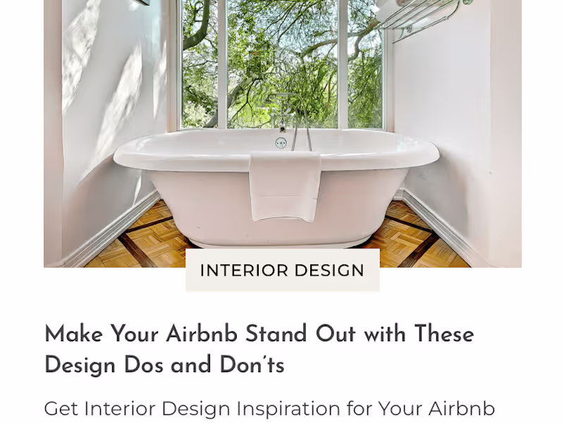 Cover image for 
Blog Content Writing – Luxury Vacation Rental Management