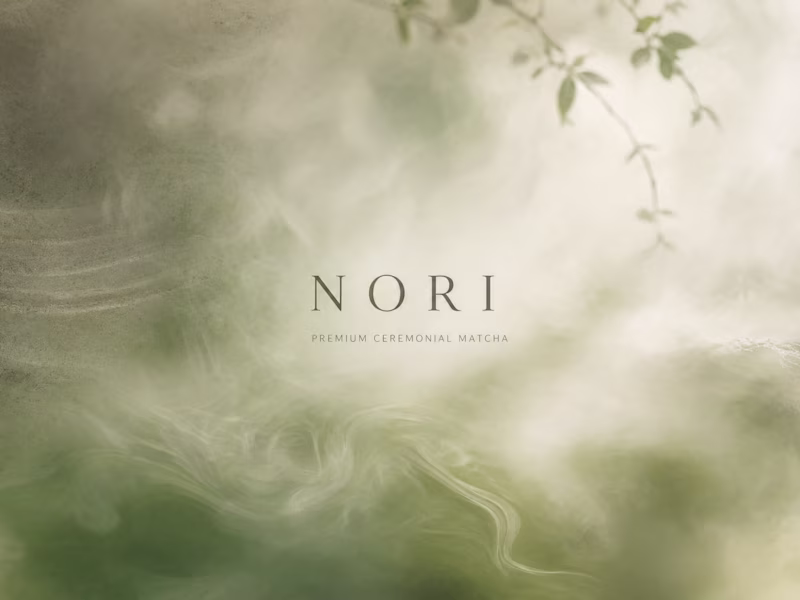 Cover image for NORI — A Modern Matcha Ritual