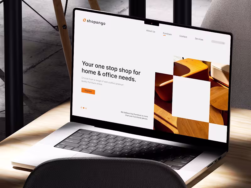 Cover image for Shopango - Furniture Brand