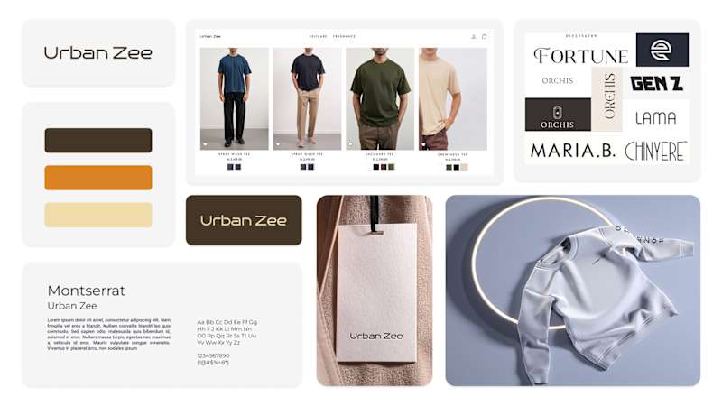 Cover image for Bento Presentation of Logo for a luxury T-Shirt Brand