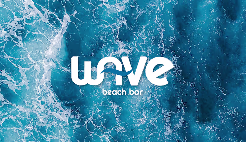 Cover image for WAVE BEACH BAR | Branding on Behance