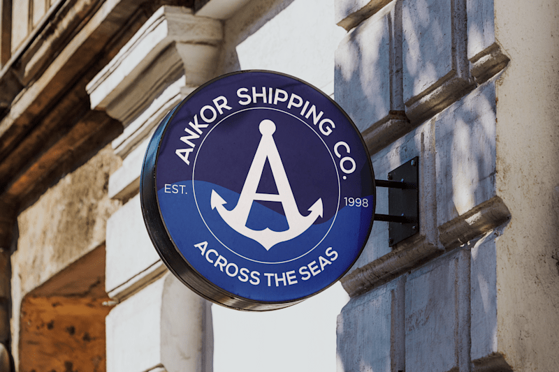 Cover image for Ankor Shipping Company Brand Identity Design