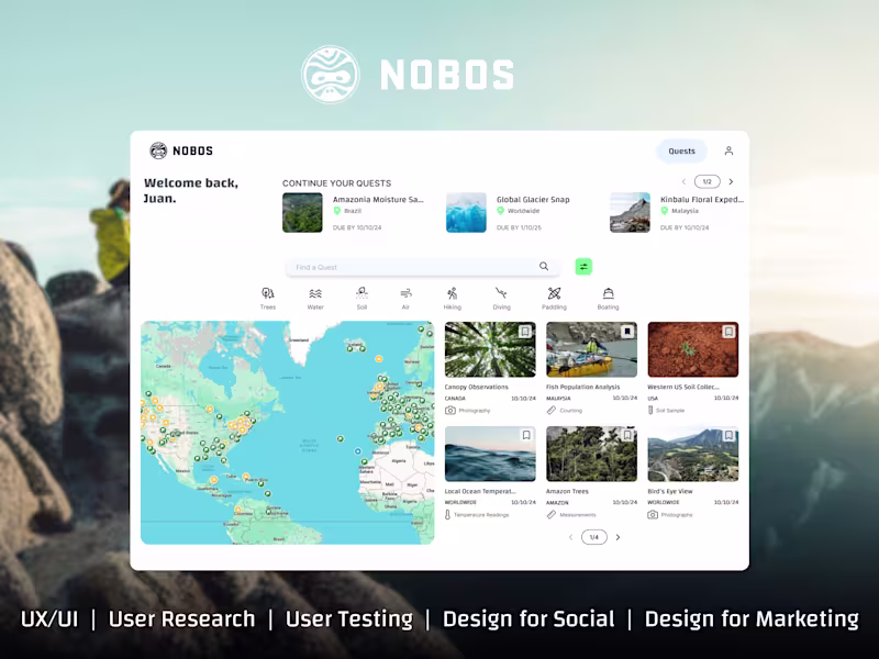 Cover image for Nobos Web App