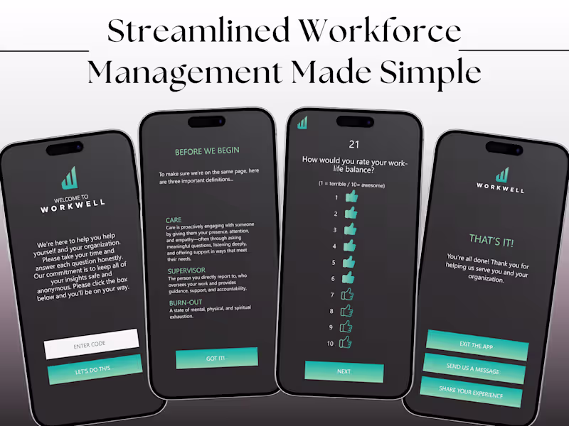 Cover image for WORKWELL Employee Well-being Project