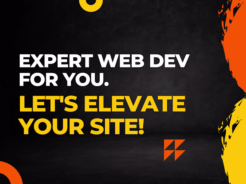 Cover image for Professional WebDeveloper Custom, Responsive & SEO-Optimized
