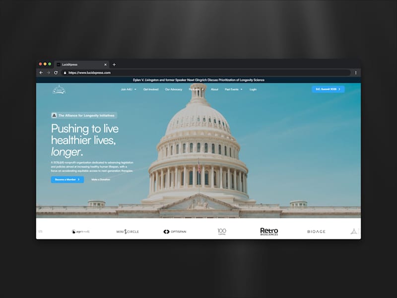 Cover image for A4LI Website Redesign for Enhanced Engagement