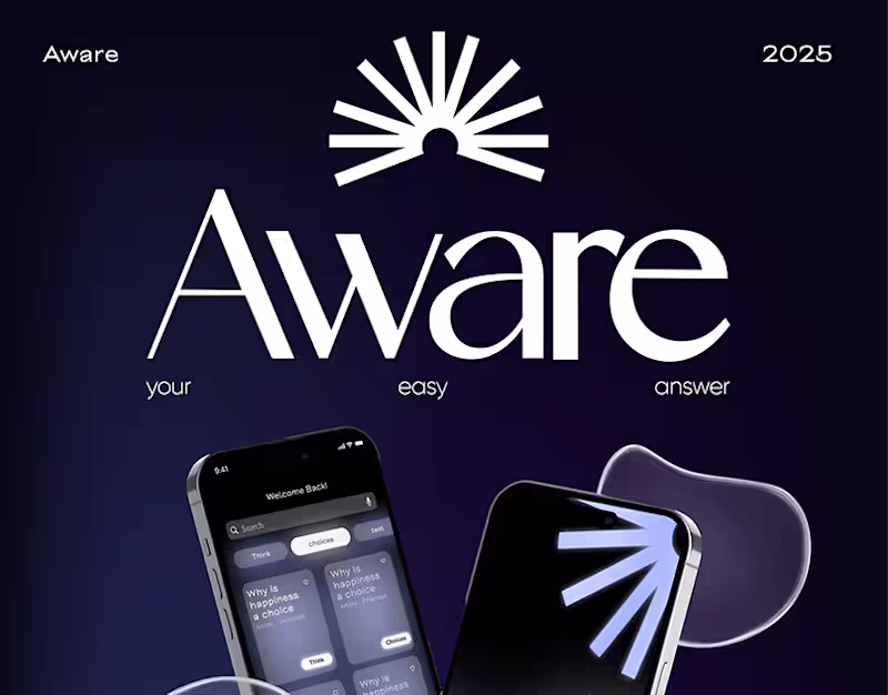 Cover image for Aware - Mental health app