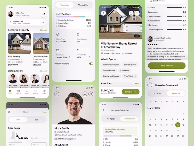 Cover image for 🏡 Modern design meets usability. Here’s a glimpse of my Rea...