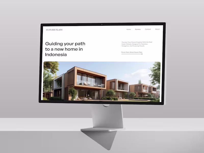 Cover image for Real Estate Website 