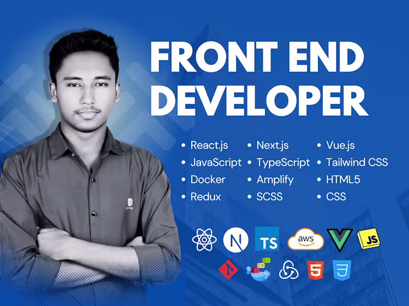 Cover image for Frontend Web Development using React.js, Next.js, Redux