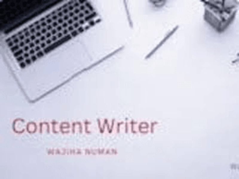 Cover image for Content writing