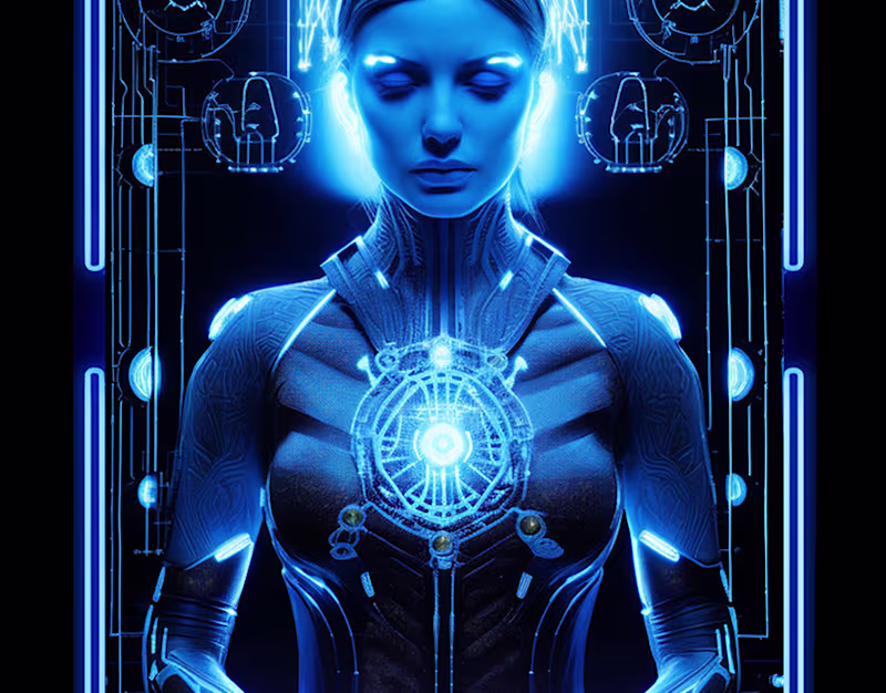 Cover image for Envisiona Futuristic Tarot Cards :: Behance