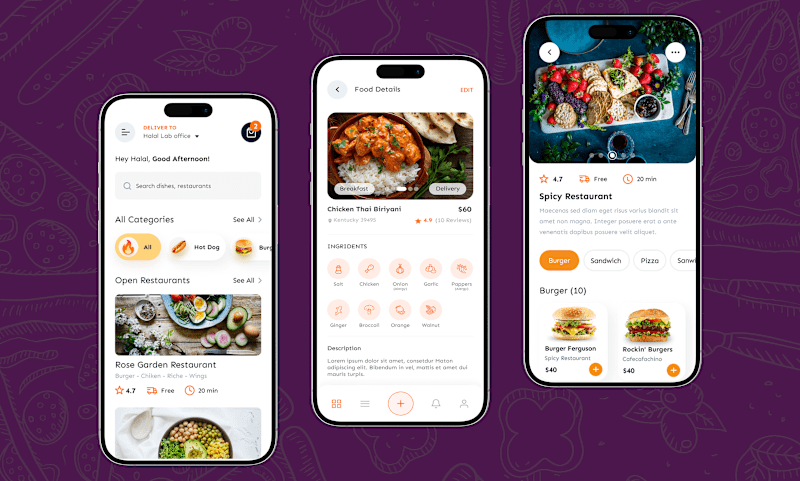 Cover image for DineDash – Food Delivery App Development