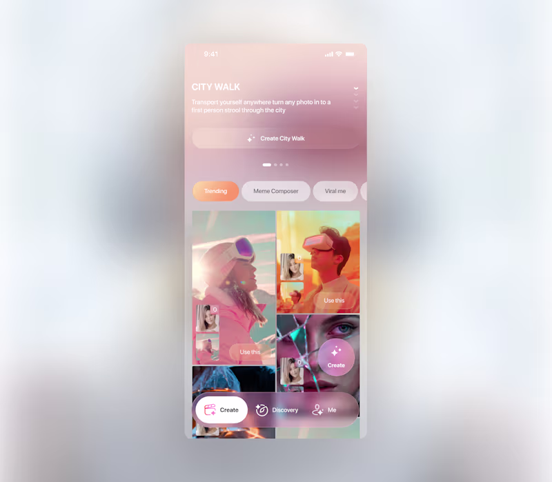 Cover image for Another AI product app done for one of my clients.