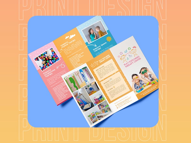 Cover image for Brochure Design for a Pediatric Clinic