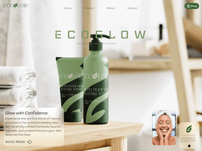 Cover image for EcoGlow | Landing Page 