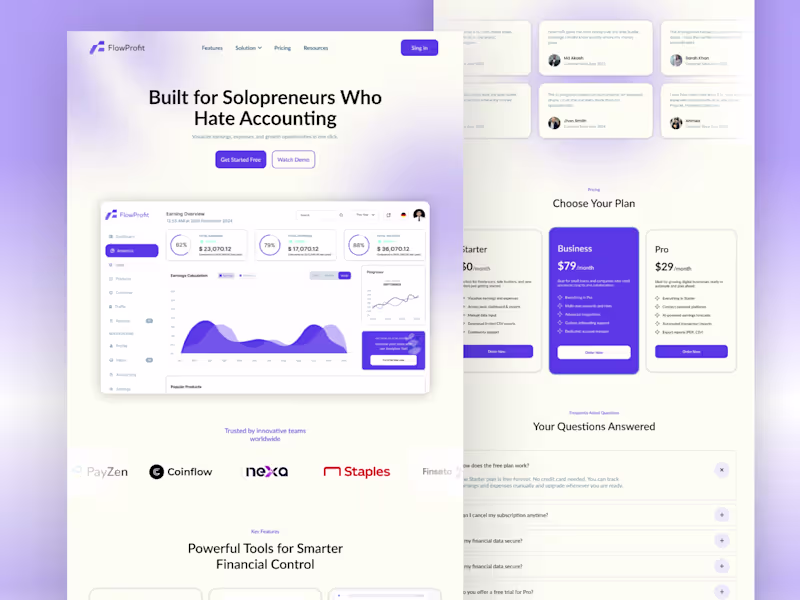 Cover image for Clean, intuitive digital product design