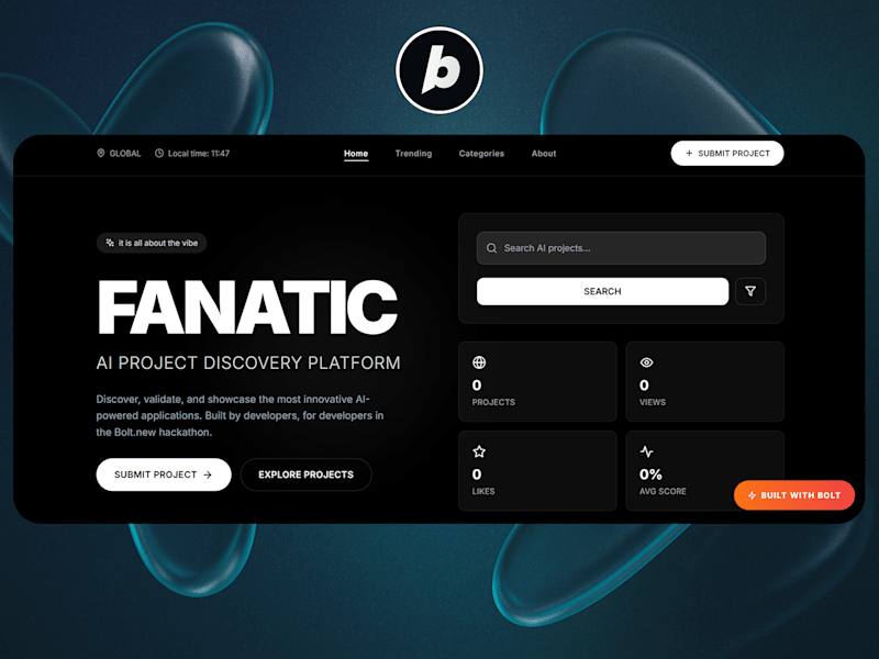 Cover image for FANATIC - Search Engine For Vibe-Coders