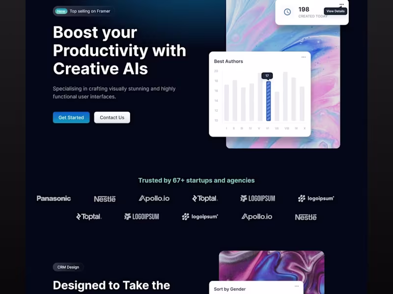Cover image for High-Performance Landing Pages with Smooth Animations & Effects