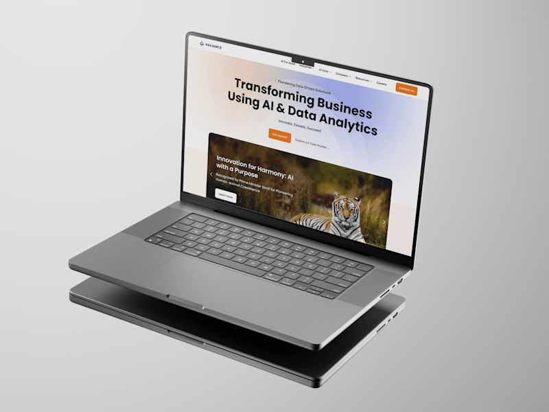 Cover image for Valiance - AI Based Saas Website