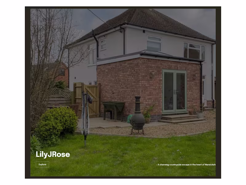 Cover image for LilyJRose Holiday Cottage Site
