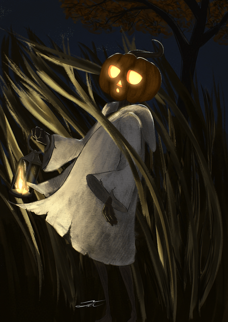 Cover image for Pumpkin Guy Illustration