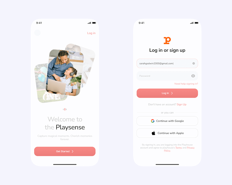 Cover image for Parenting Journaling App — UI Design & Product Strategy