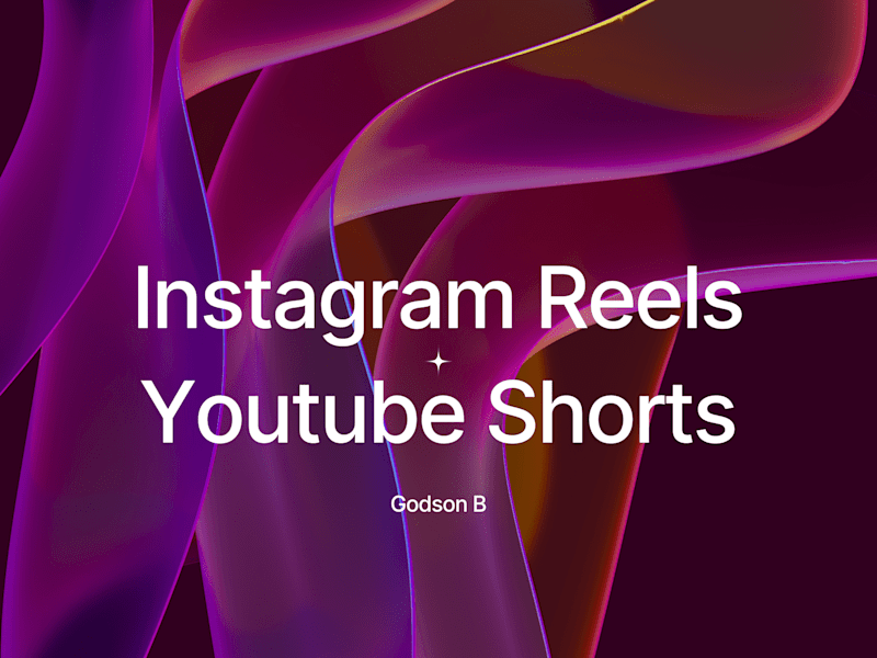 Cover image for Instagram Reel/Youtube Shorts