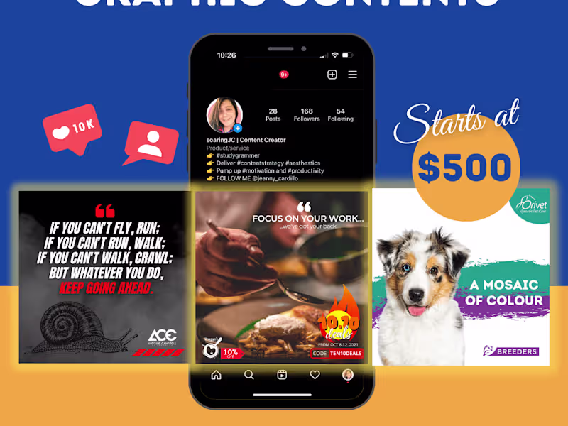 Cover image for Quality Branded Content Graphics Design