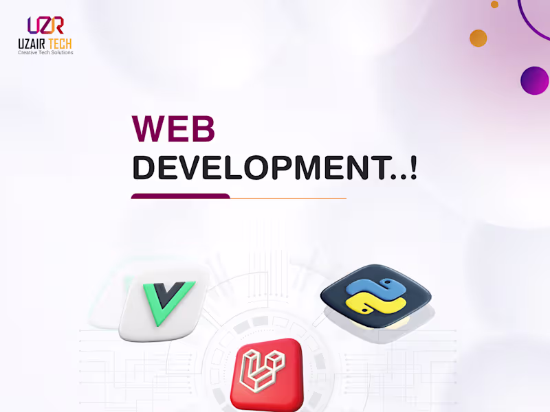 Cover image for Complete Professional Website Development (Frontend + Backend)