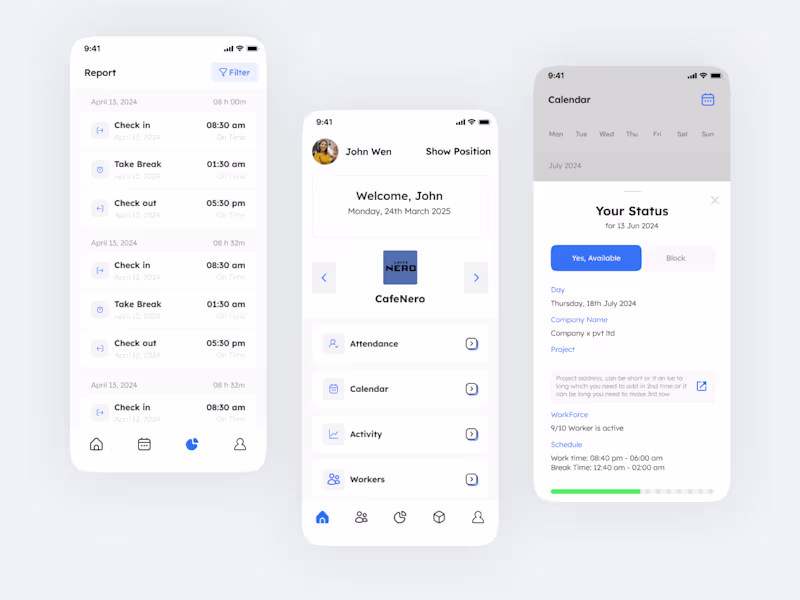 Cover image for Praci - Workforce Management App