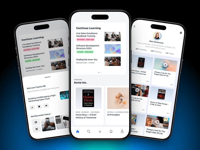 Cover image for Professional Learning Mobile App