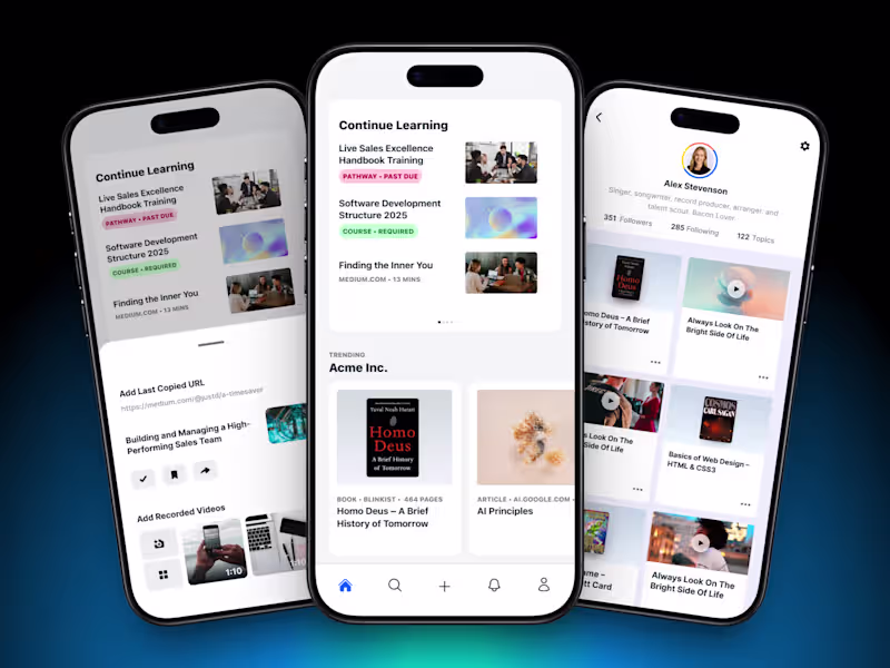 Cover image for Professional Learning Mobile App