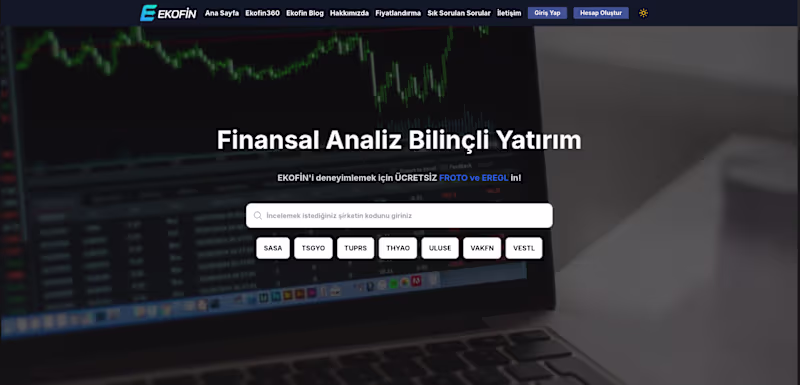 Cover image for Ekofin Stock Market Analysis Application