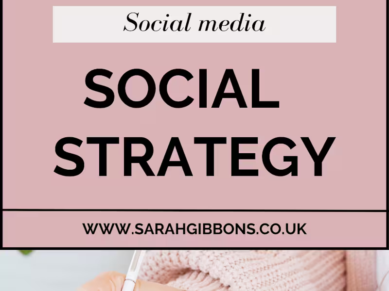 Cover image for Social media strategy for start-ups