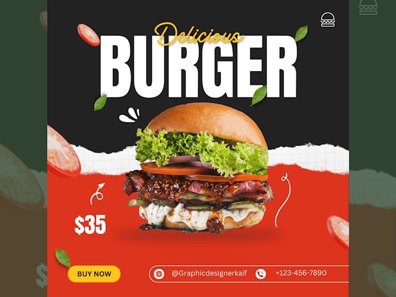 Cover image for Social Media Designs & Management for Food Brands