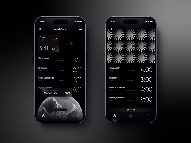 Cover image for World Clock iOS