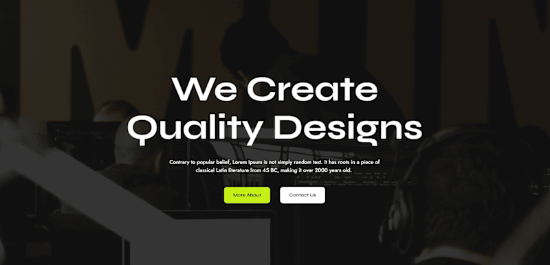 Cover image for Web Design Agency Website