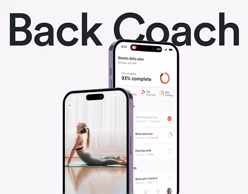 Cover image for Back Coach - App & Web
