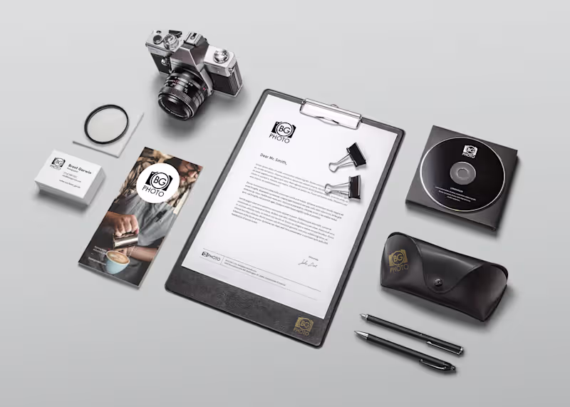 Cover image for Branding Identity - BG Photo